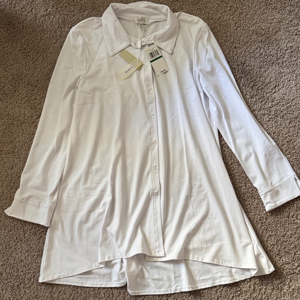 Cupio Classic White Dress